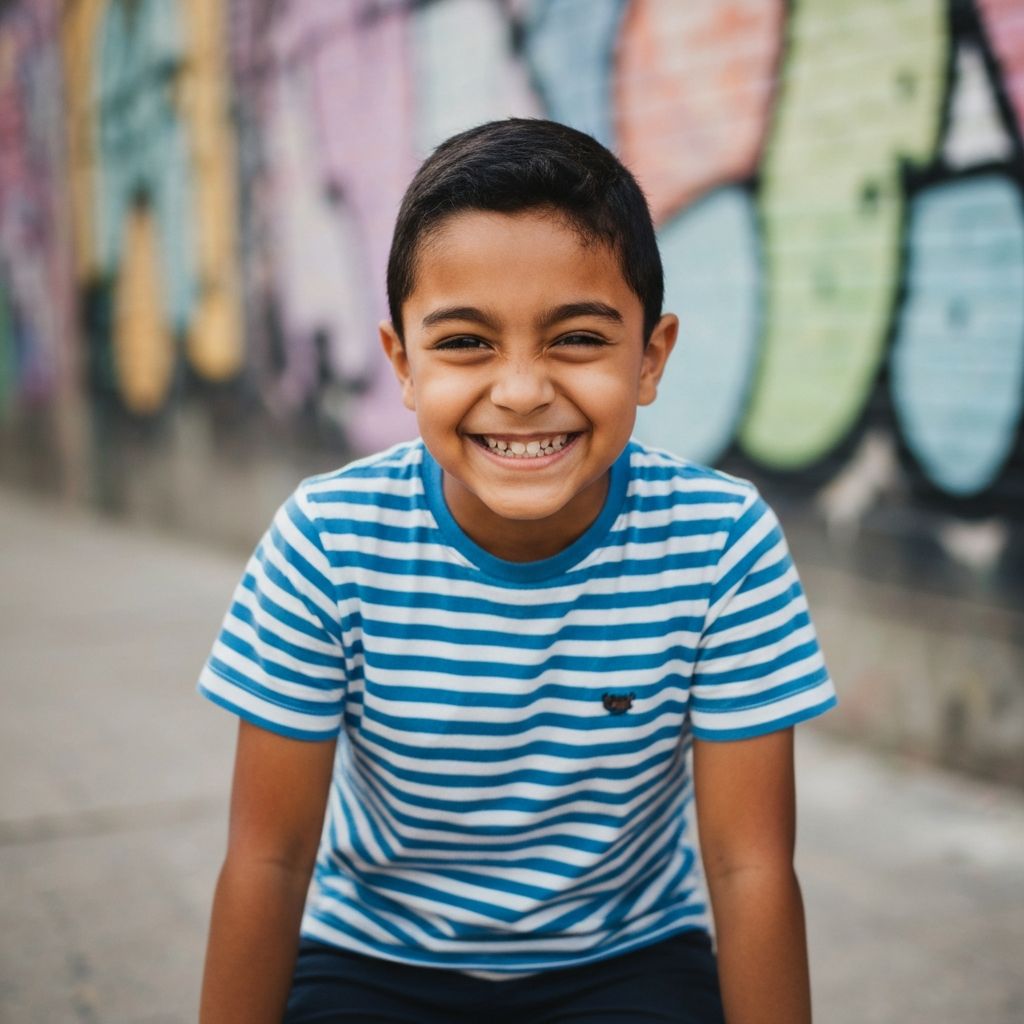 James, age 10
